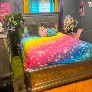 Rainbow Star Bedding Set